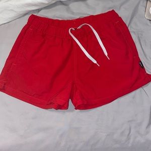Women’s Red Patagonia Shorts